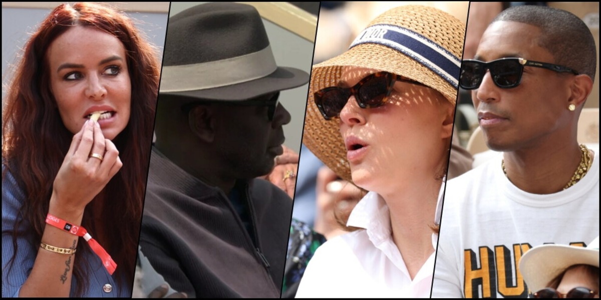 Da Thuram a Natalie Portman: parata di stelle per la finale del Roland Garros