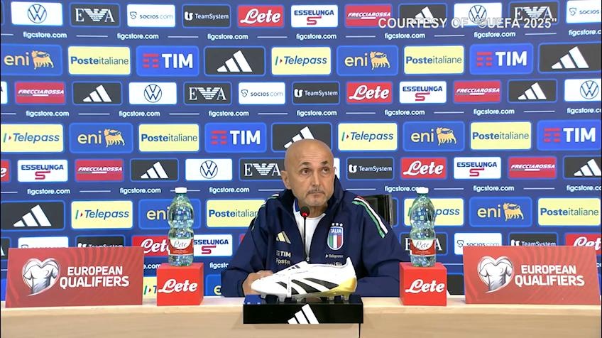 Spalletti si commuove e abbandona la conferenza stampa