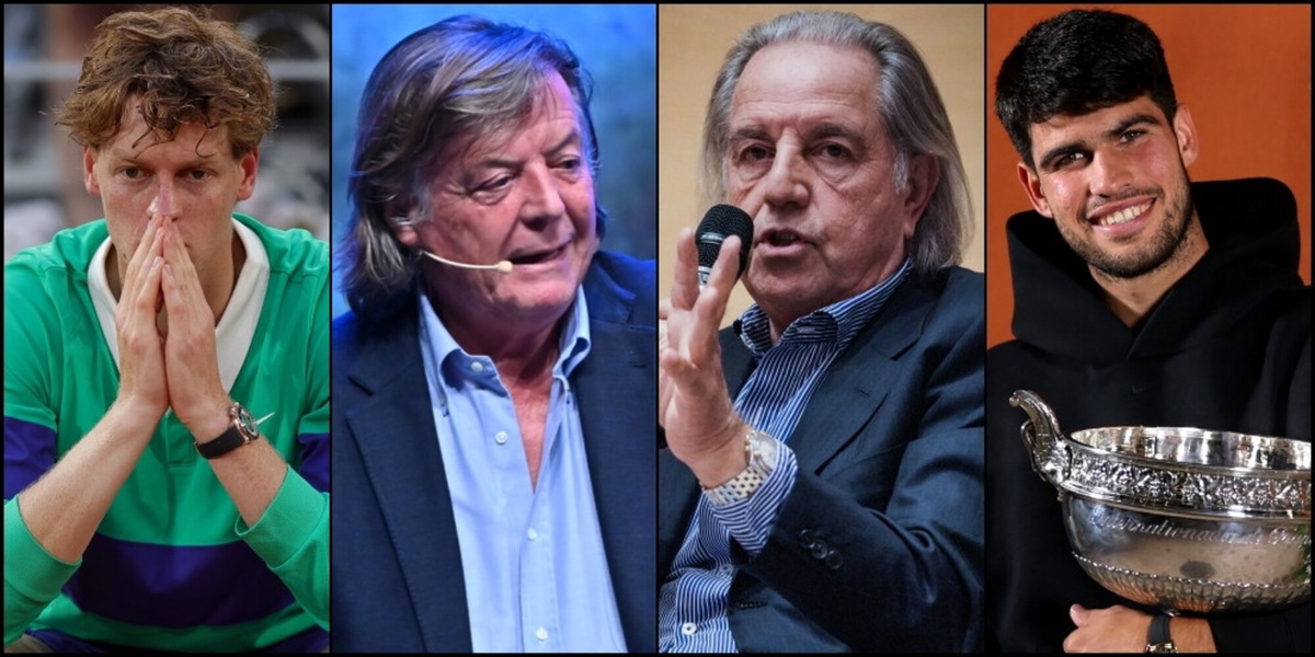 "Una o due palle...tifavano Alcaraz, ché se vince Sinner i francesi si buttano dalla Torre Eiffel!"