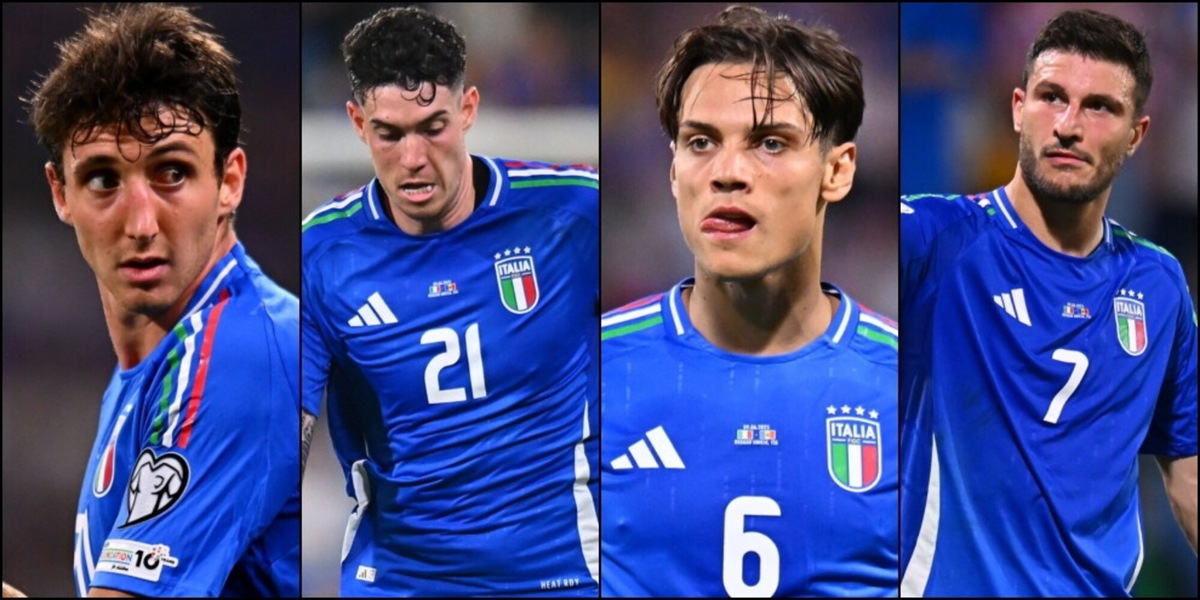 Pagelle Italia: Bastoni non ne prende una, Orsolini fuori incomprensibile, Ricci flop totale