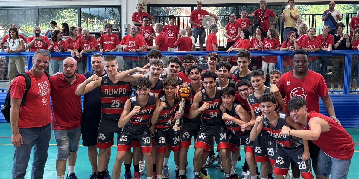 Olimpo Basket: l'Under 15 è campione regionale!