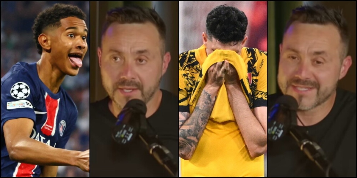 "Psg sottovalutato, ma non dall'Inter": De Zerbi spiega l'umiliazione Champions