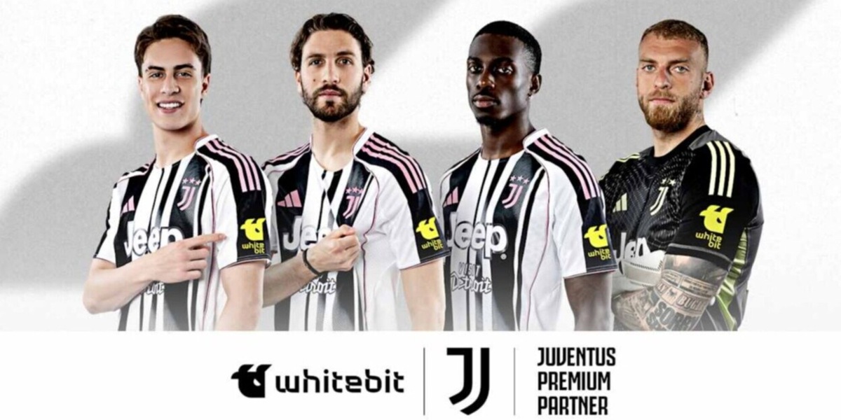 WhiteBIT nuovo partner della Juve: "Nuove opportunità di coinvolgimento dei tifosi"
