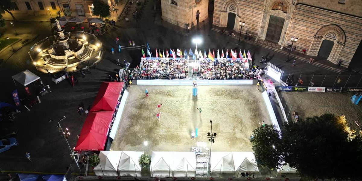 Cev Beach Nations Cup 2025: al via domani la tappa di Messina