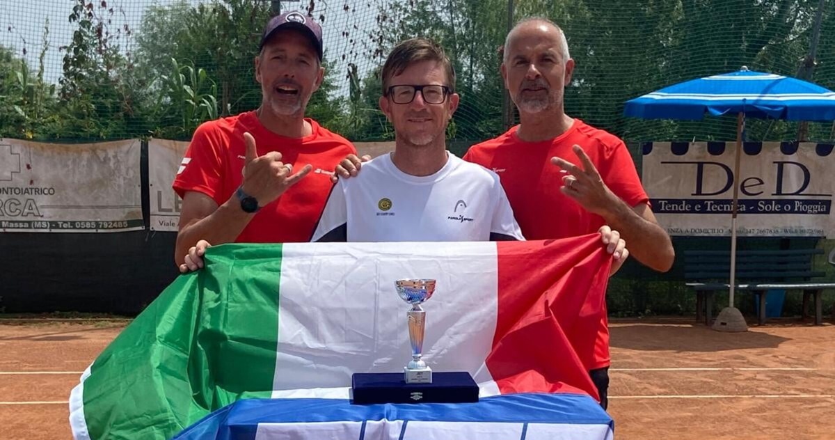 Al Country Cuneo Riccardo Piatti in stage. L’Over 50 Maschile terza in Italia