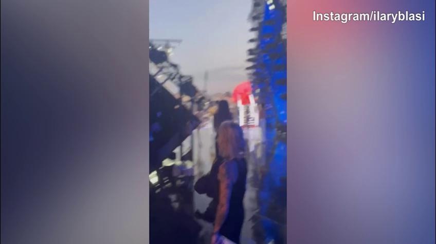 "Battiti Live", Ilary Blasi scatenata nel backstage del programma