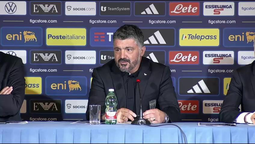 Gattuso, prime parole da CT: “Voglio riportare l’Italia al Mondiale, non sono Harry Potter”