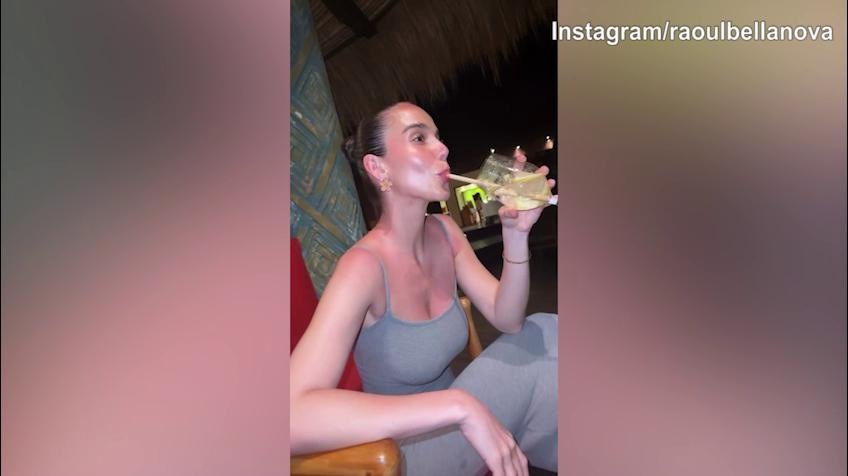 Lady Bellanova, drink e sound in vacanza...