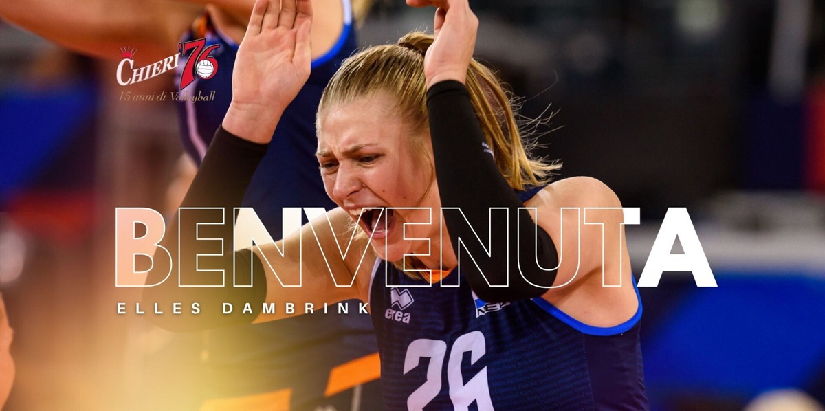 Reale Mutua Fenera Chieri ’76: dai Paesi Bassi arriva Elles Dambrink
