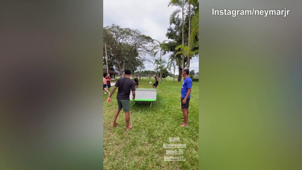 Neymar-Yamal, classe infinita sulle spiagge di Rio de Janeiro