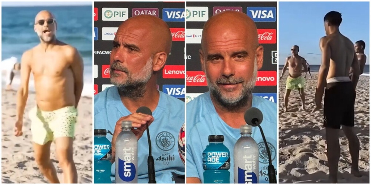 Guardiola alla Allegri, il City al prato e i giochini sulla Juve: "Ko? Noi nel punto più basso..."