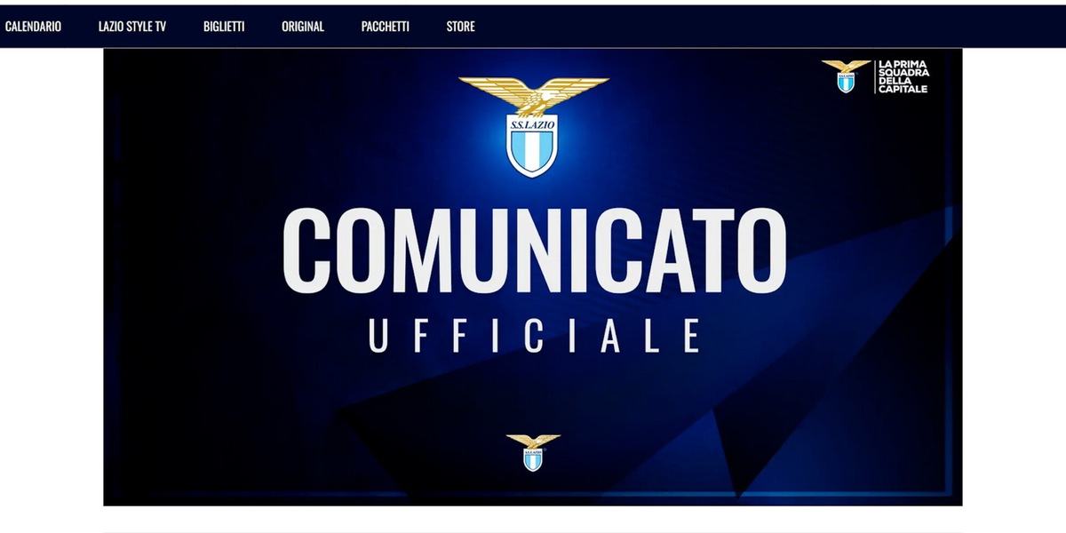 Lazio, comunicato ufficiale: "Non esiste alcun motivo di preoccupazione"
