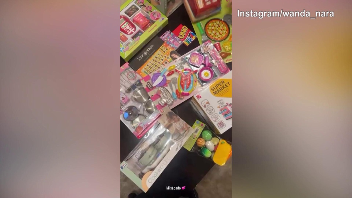 Wanda Nara alle prese con un sabato "particolare"