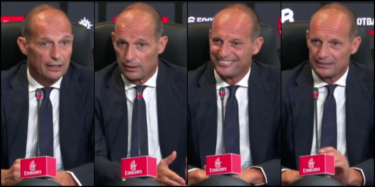 Allegri: "Vlahovic straordinario". E la risposta sull'addio Juve è una lezione di stile