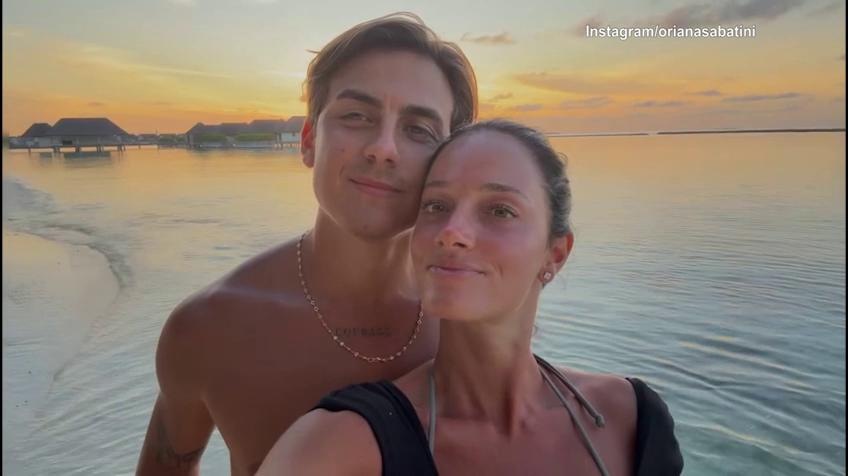 Dybala, che sogno la vacanza con Oriana