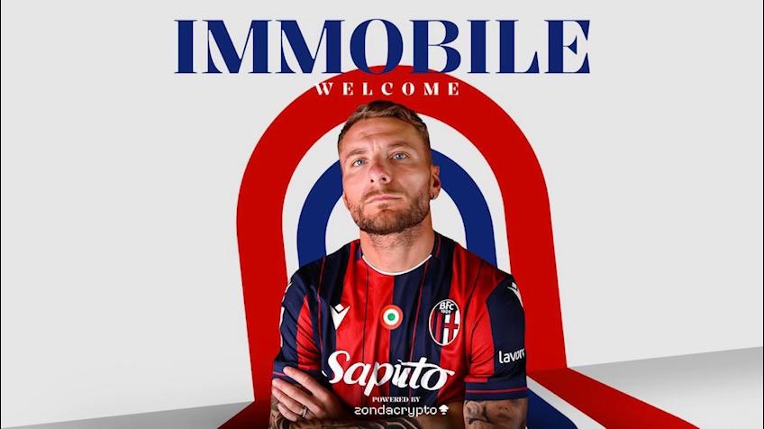 Immobile ha firmato per il Bologna