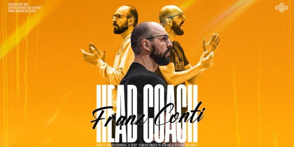 BEA Chieri e coach Franz Conti ancora insieme