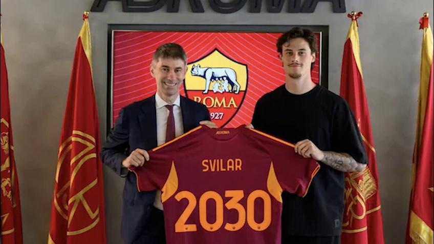 Roma, avanti con Svilar fino al 2030