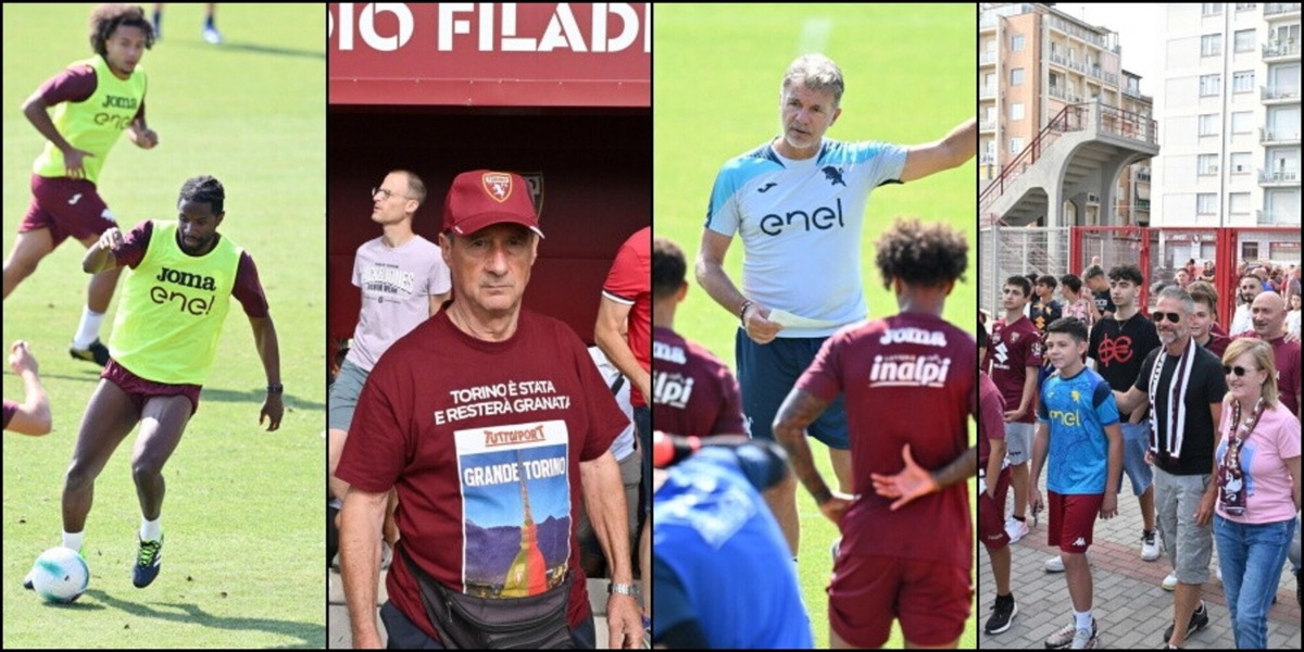 Toro, al Filadelfia allenamento aperto ai tifosi. E applausi a Zapata