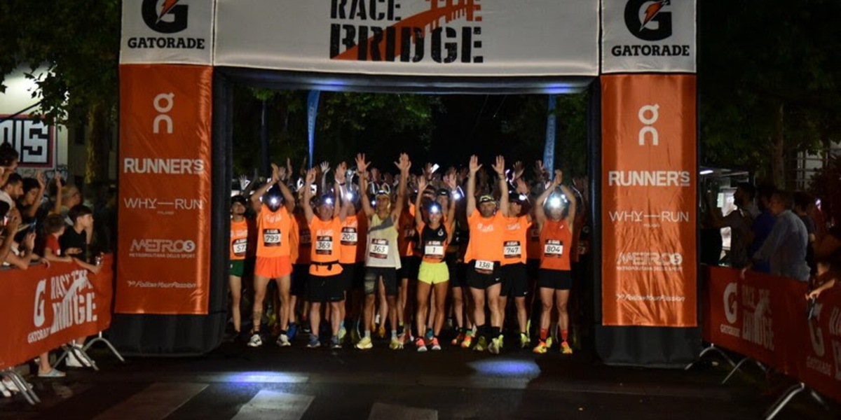 Gatorade® Race the Bridge, è stata festa sul Ponte della Ghisolfa a Milano