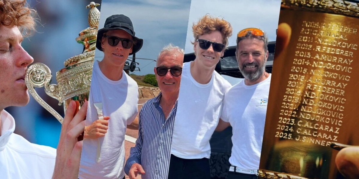 Sinner in vacanza, ecco dove: pizzicato dai social, Jannik è in Italia dopo il trionfo a Wimbledon