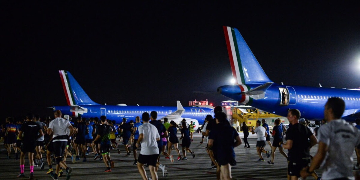 La notte del 20 settembre in aeroporto di Treviso c'è la Runway Run