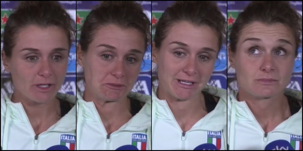 Girelli, lacrime e lezione all'arbitro: "Neanche un rigore così ci toglie questo"