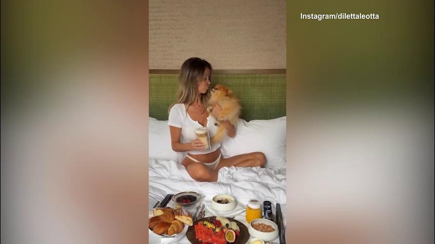 Un amico speciale nel letto di Diletta Leotta