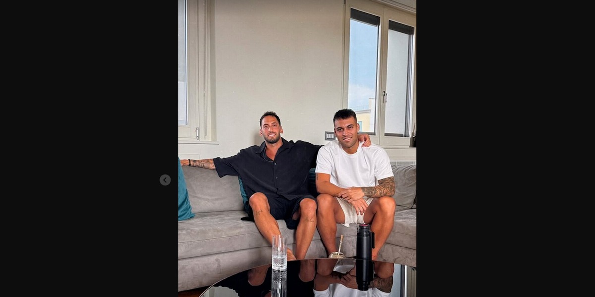 L'Inter sorride: pace fatta tra Calhanoglu e Lautaro Martinez con una foto social