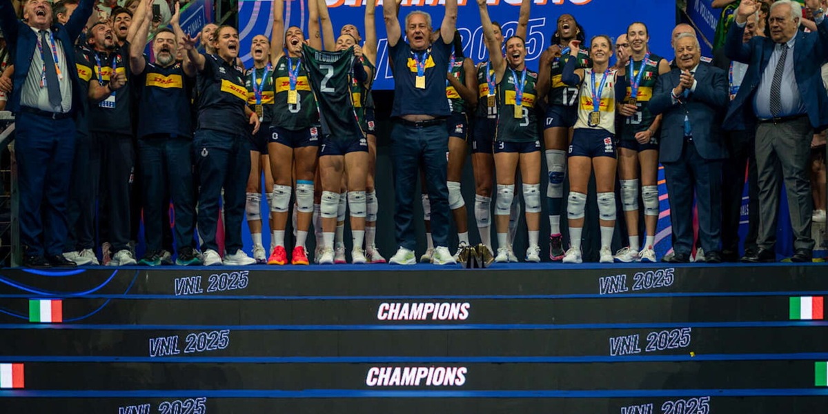 VNL Finals: l’Italia cala il tris ed entra nella storia