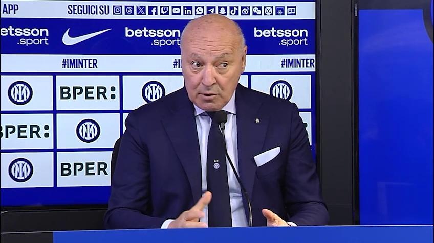 Marotta: "È inutile nascondersi dietro frasi gratuite: noi vogliamo vincere"