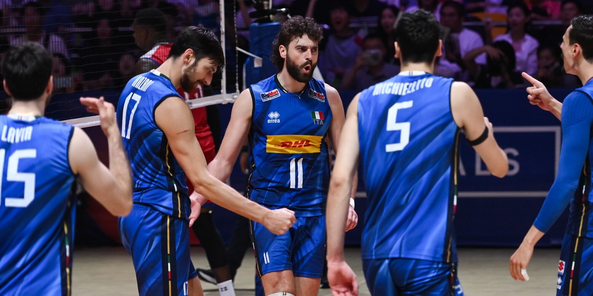 VNL Finals: l’Italia in semifinale incontrerà la Slovenia