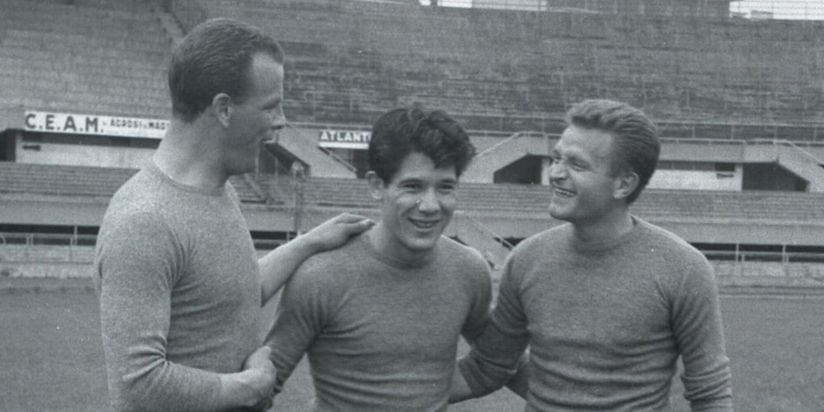 Champagne Juve, l’undicesimo Scudetto e un brindisi per tre: Boniperti, Charles e Sivori