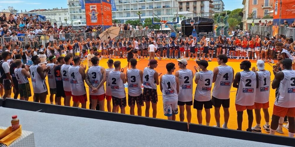 Finals Estathè 3x3 a Riccione: grande entusiasmo per la presentazione ufficiale