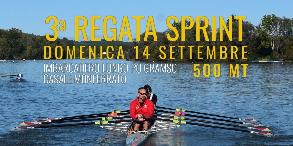 Canottaggio Piemonte: terza regata Regionale Sprint e regata Genitori-Figli