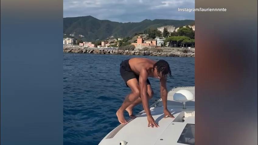 Tuffo all'indietro per Laurienté