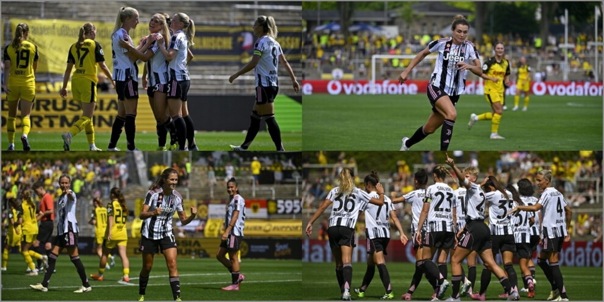 Juve Women, che poker al Borussia Dortmund!