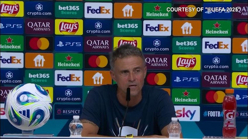Luis Enrique ammette: "Non sono sicuro di meritare di questo trofeo. Su Chevalier..."