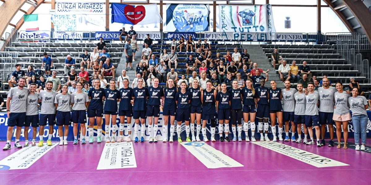 La Reale Mutua Fenera Chieri ’76 ha iniziato la sua ottava stagione nella Serie A1 Tigotà