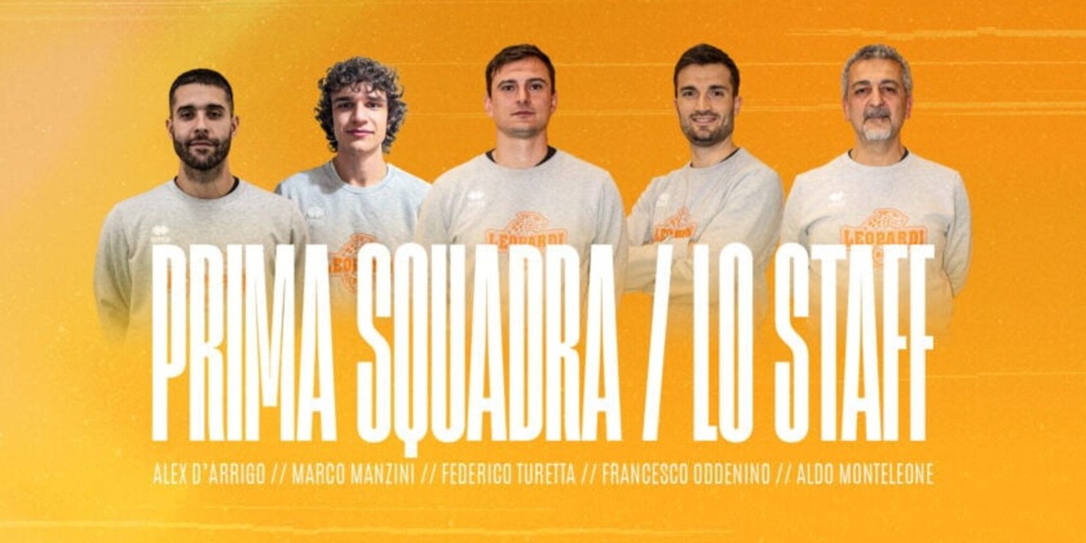 BEA Chieri: ecco lo Staff Tecnico della Prima  Squadra