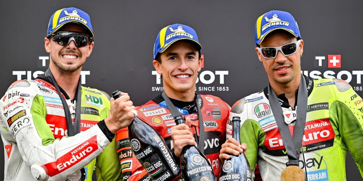 Marquez e i Vale Rossi boys: è la Sprint a sorpresa