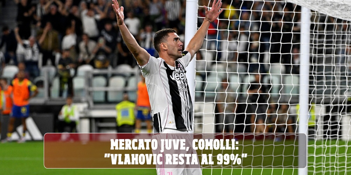 Comolli sul mercato Juve: "Vlahovic resta al 99%. Kolo? Faremo il possibile"