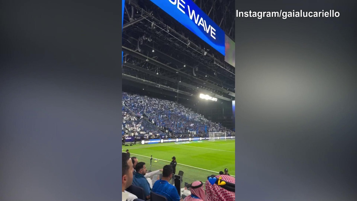 Lady Inzaghi assiste all'esordio vincente in campionato del marito e dell'Al-Hilal