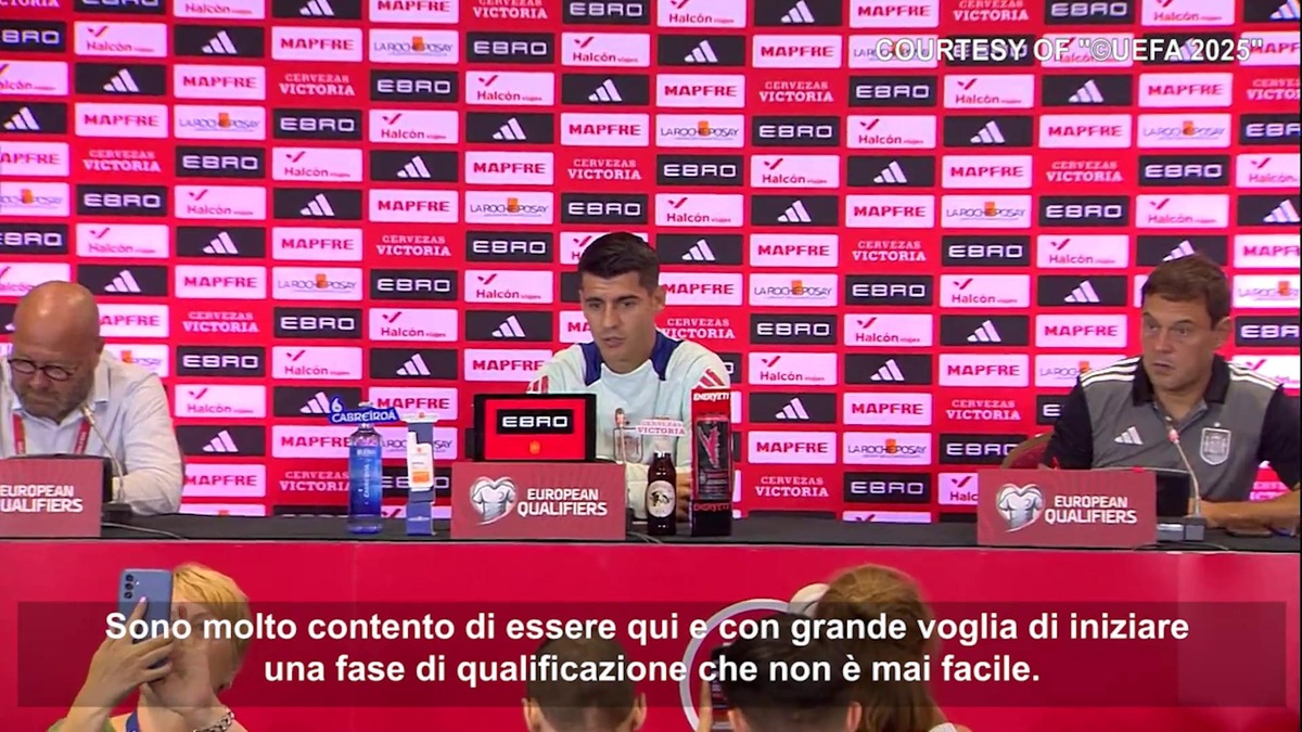 Morata: "Non vedo l'ora di giocare, sto bene"