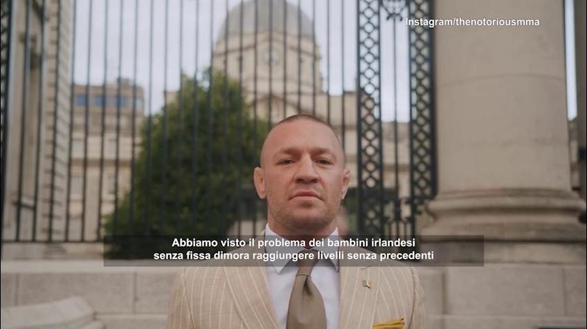 Conor McGregor vuole la presidenza dell'Irlanda, ecco il suo appello