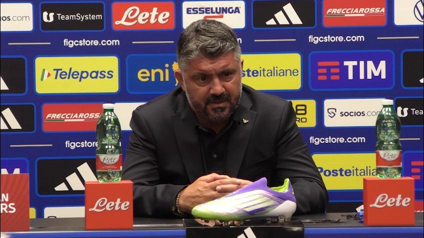 Gattuso: "Abbiamo la sfortuna di avere Israele nel girone"