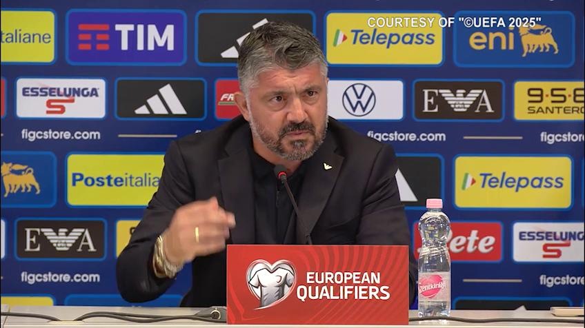 Gattuso: "Qualcuno ha male interpretato le mie parole su Israele"