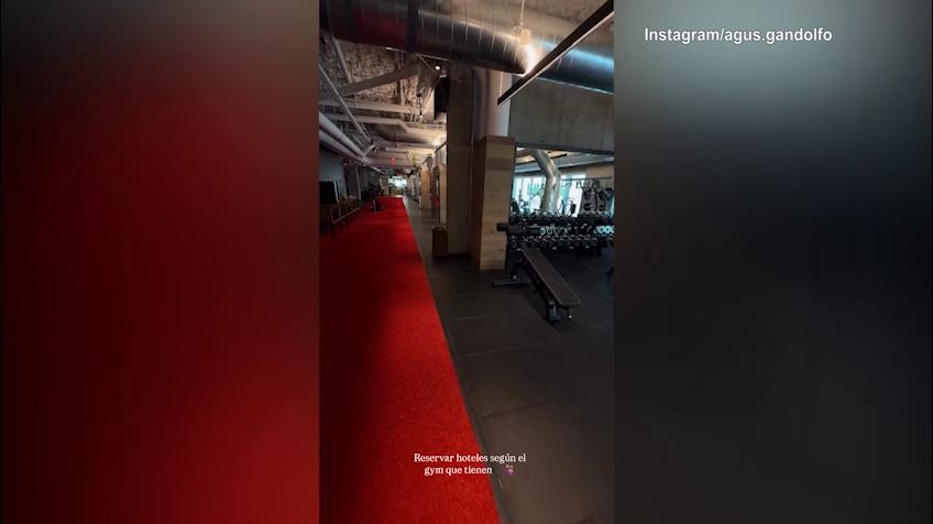 Lady Martinez, impossibile stare senza palestra