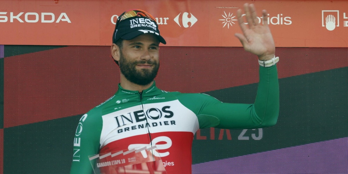 Ganna, la zampata: Vuelta made in Italy