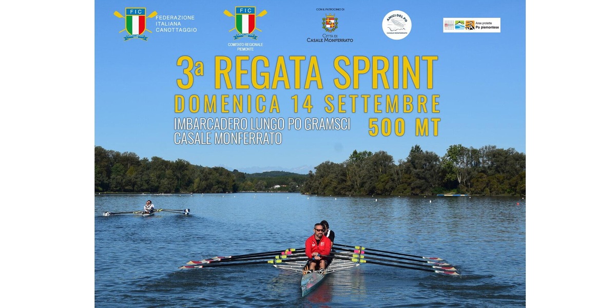 Canottieri Casale Monferrato: Terza Regata Regionale Sprint e “Regata Genitori Figli 2025”